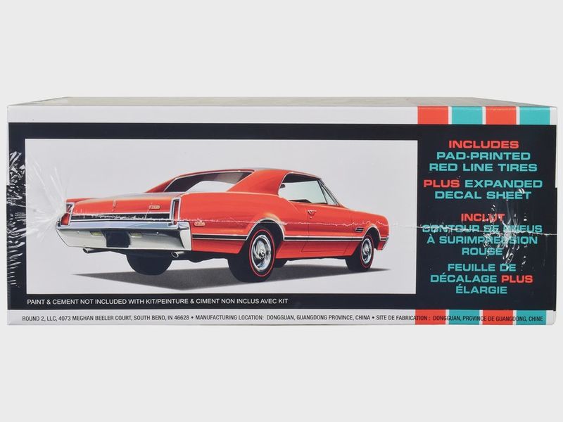 AMT1432 1:25 `66 Olds 442 Hardtop