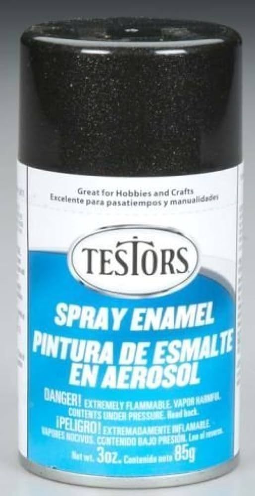 TES01254 Black Metallic Spray