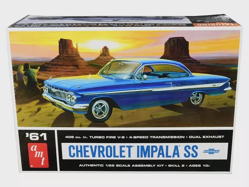 AMT1013 1:25 `61 Chev Impala SS