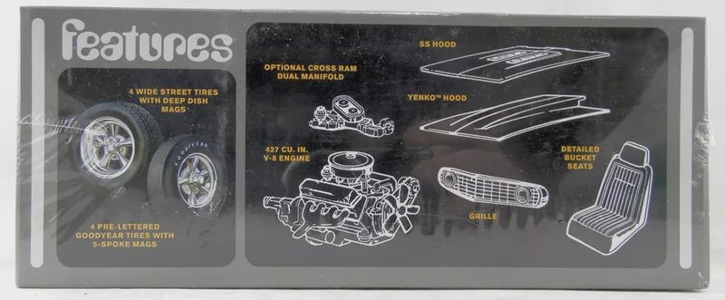 AMT1093 1:25 Chevy Camaro "Yenko"