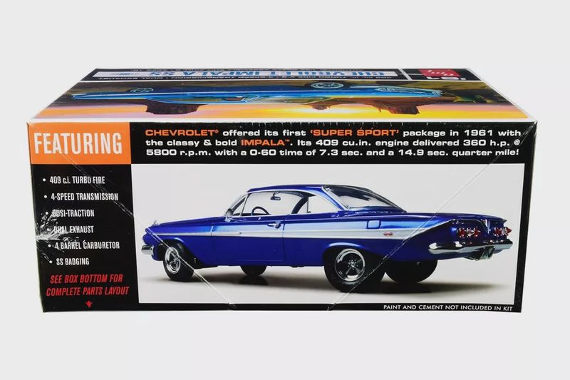AMT1013 1:25 `61 Chev Impala SS