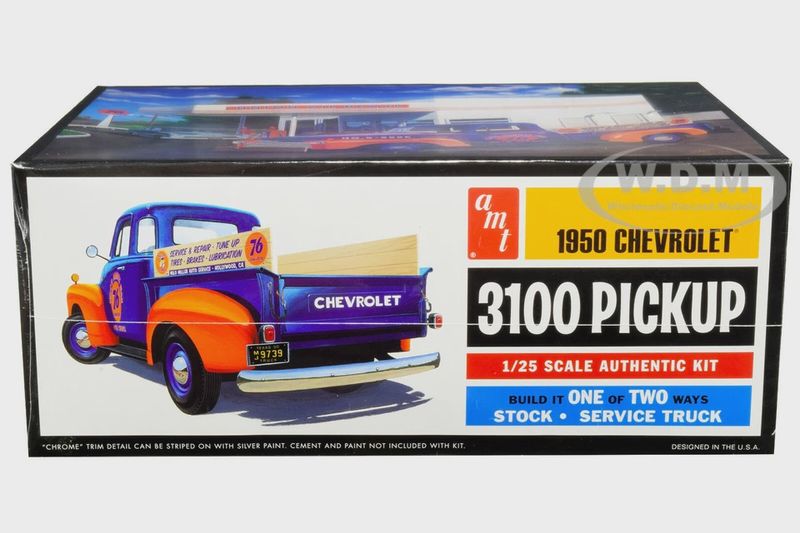 AMT1076 1:25 `50 Chevy Pickup