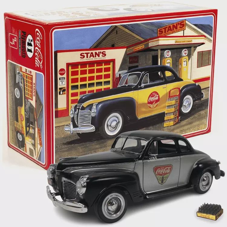 AMT1197 1:25 `41 Plymouth Coupe &quot;Coke&quot;