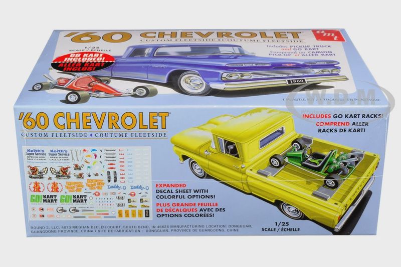 AMT1063 1:25 `60 Chevy Fleetside Pickup