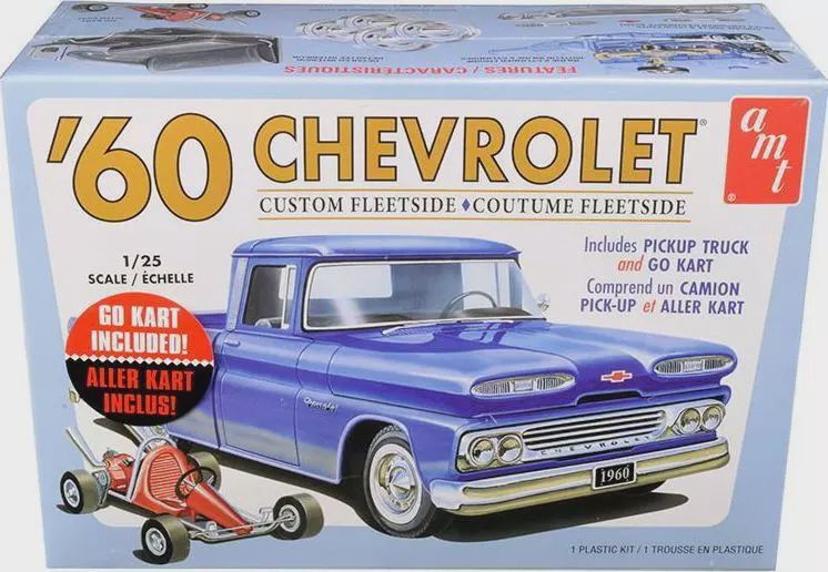 AMT1063 1:25 `60 Chevy Fleetside Pickup