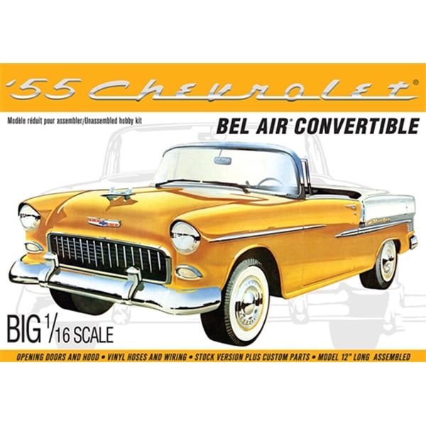 AMT1134 1:16 `55 Chevy Bel Air Convertible