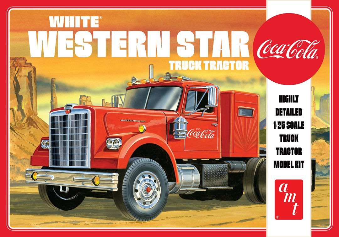 AMT1160 1:25 White Western Star &quot;Coke&quot;