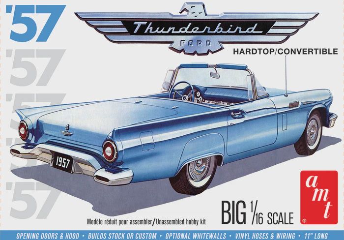 AMT1206 1:16 `57 Ford Thunderbird