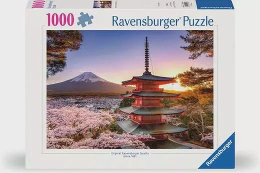 12000582 Mount Fuji Cherry Blossom View 1000 Pc Puzzle