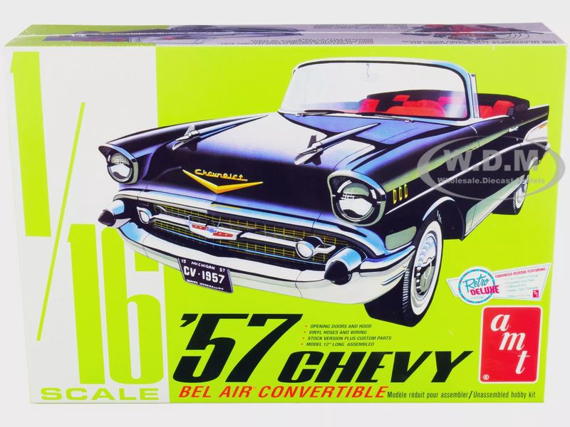 AMT1159 1:16 `57 Chevy Bel Air Convertible