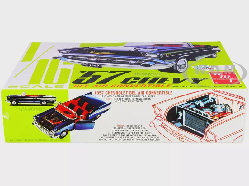 AMT1159 1:16 `57 Chevy Bel Air Convertible
