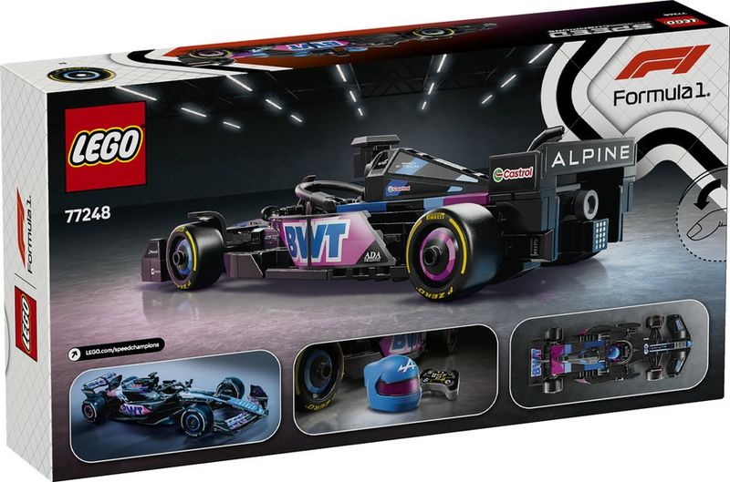 77248 BWT Alpine F1 Team A524 Race Car CS PK 5