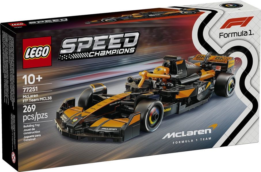 77251 McLaren F1® Team MCL38 Race Car 77251 CS PK 5