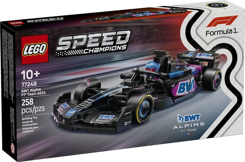 77248 BWT Alpine F1 Team A524 Race Car CS PK 5