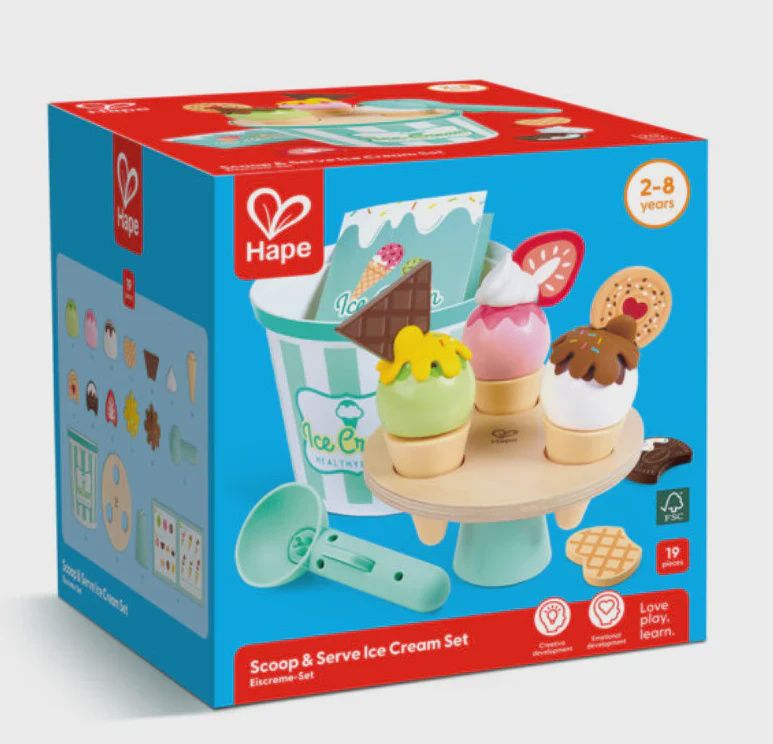 E3225 2025 SCOOP &amp; SERVE ICE CREAM SET