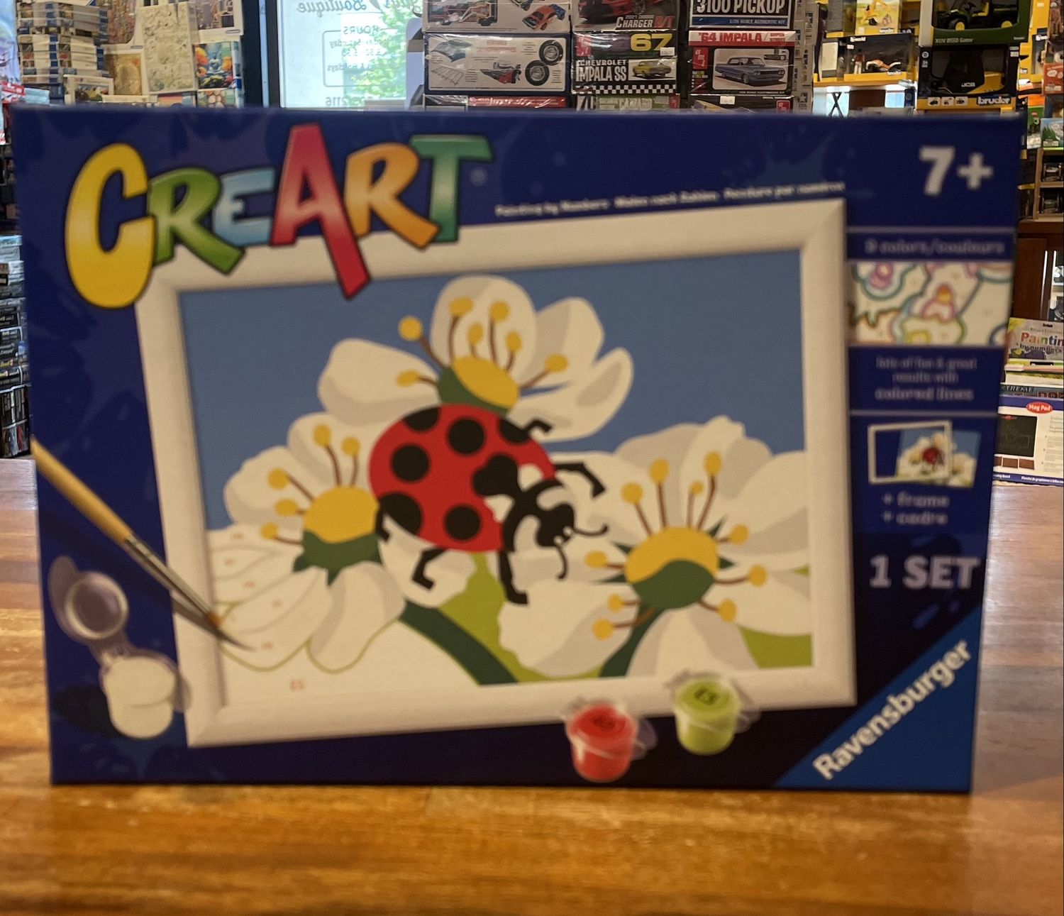 25931 CreArt: Ladybug in Nature 12x18cm