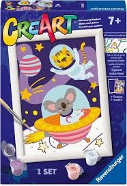 25933 CreArt: Animals in Space 12x18cm