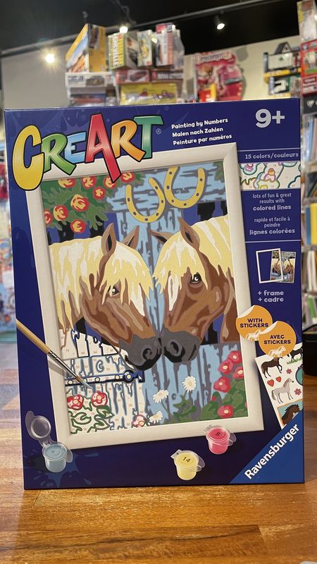 25918 CreArt: Horse Friends 18x24cm
