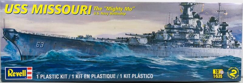 850301 USS MISSOURI BATTLESHIP -RMX0301