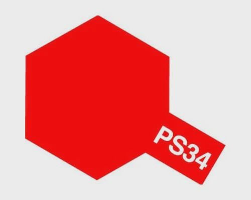 TAM86034 PS-34 Bright Red Spray