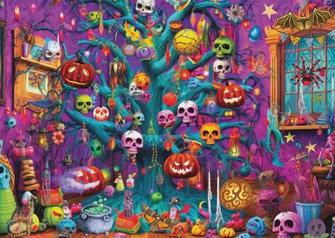 E-2025 Nightmare Manor 1000 Piece