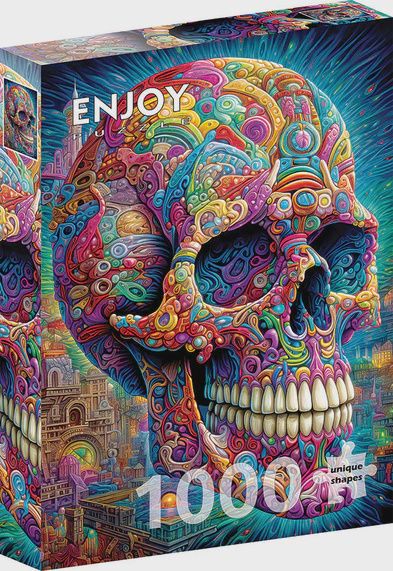 E-2210 Quirky Skull