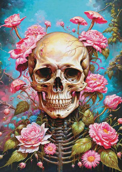E-2167 Garden Skeleton