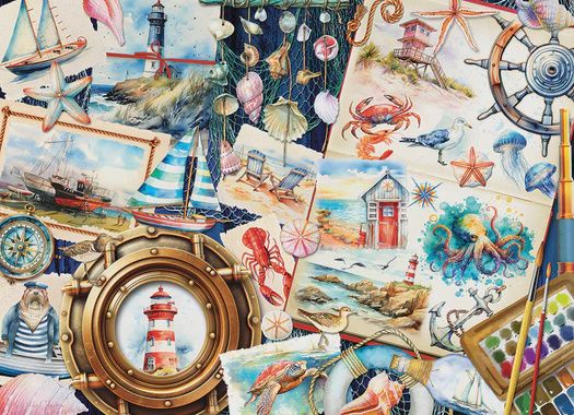 40308 Seashore Sketchbook