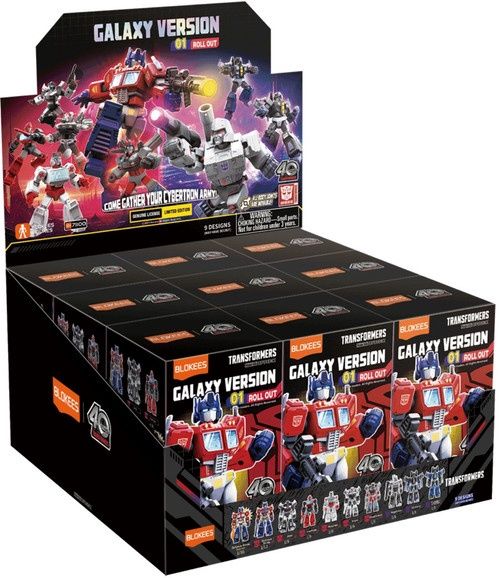 BTI71100 TRANSFORMERS - GALAXY VERSION WAVE 1 PDQ