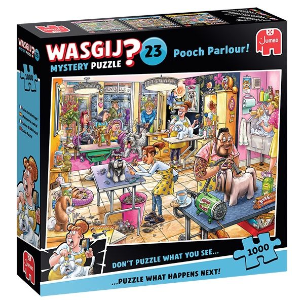 70-00589 1000 pcs, Wasgij Mystery #23, Pooch Parlor!