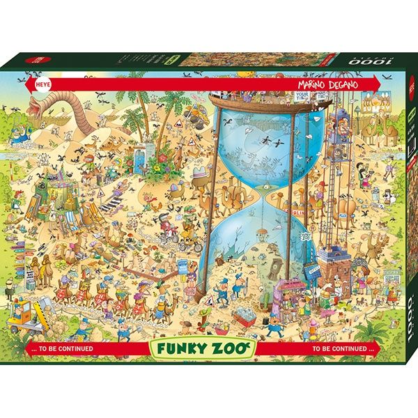 78-30068 1000 pcs, Funky Zoo, Desert Habitat