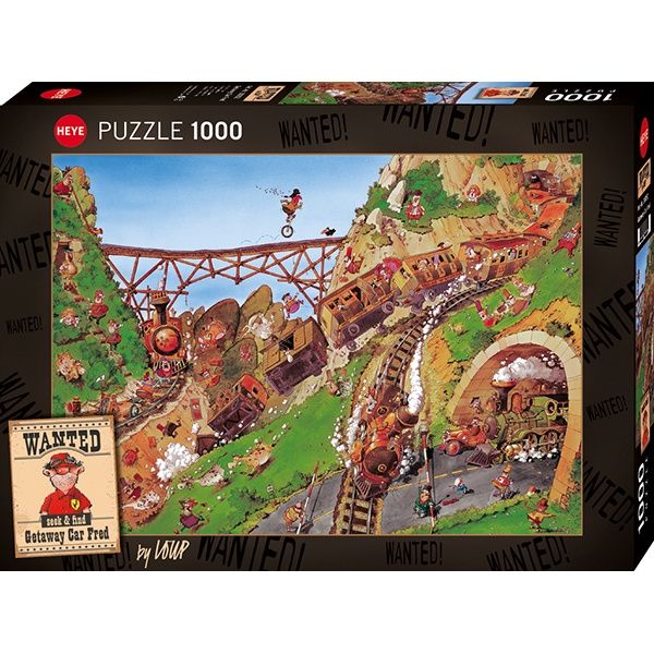 78-30052 1000 pcs, Wanted!, Getaway Car Fred