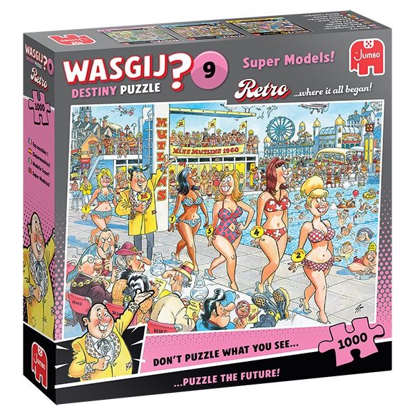70-00503 1000pc, Wasgij Destiny 9 Super Models!