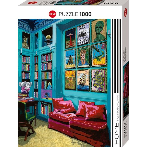 78-30082 1000 pcs, Home, Room With Red Sofa