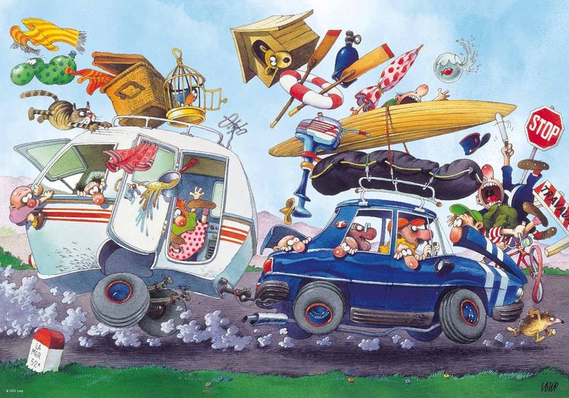 78-29988 500 pcs, Loup, Off On Holiday!
