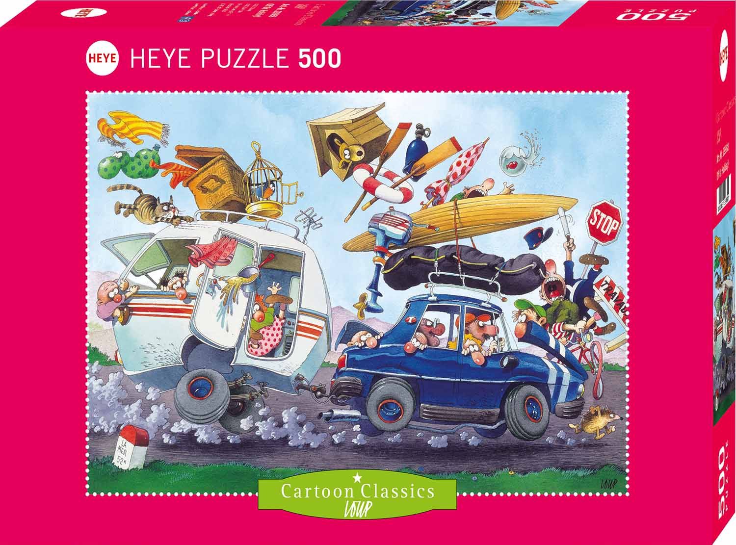 78-29988 500 pcs, Loup, Off On Holiday!