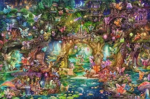 12000810 Hidden World of Fairies 4000 Pc Puzzle