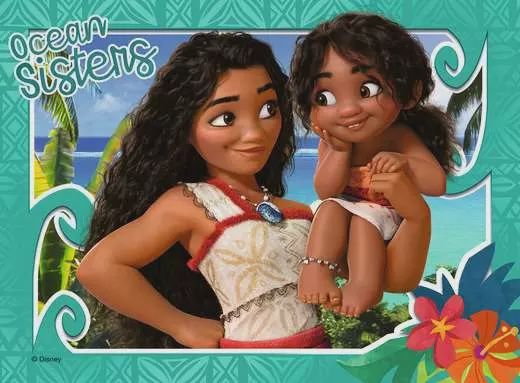 12004088 Moana 12, 16, 20, 24 pc Puzzles