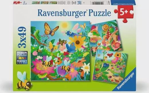 12004130 Bugs, Bugs, Bugs 3x49 Pc Puzzle
