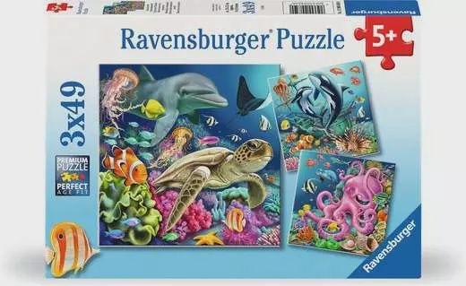 12000859 Underwater 3x49 Pc Puzzle