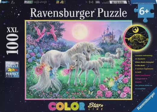 13670 Unicorns in the Moonlight 100 Pc Puzzle