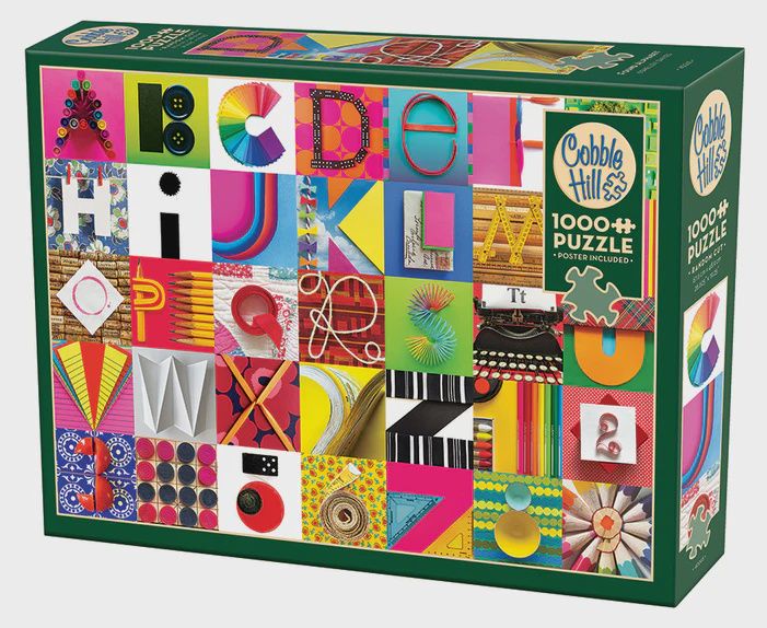 40265 Found Alphabet 1000pc