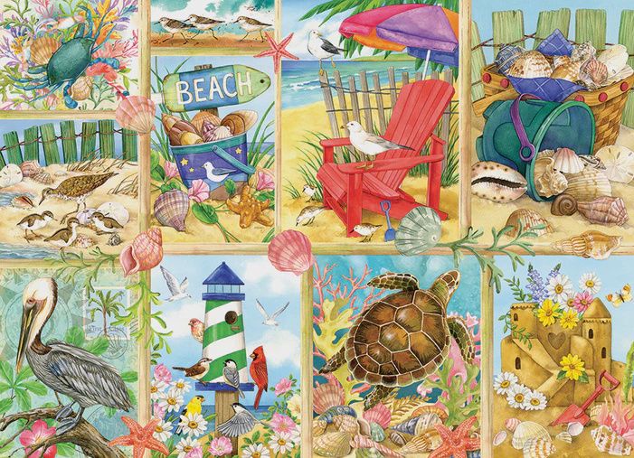 45109 Day at the Beach 500pc