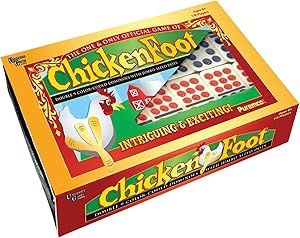 UN54004 CHICKENFOOT - DOUBLE 9 - COLOR DOT - DOMINOES