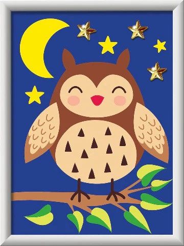 25973 CreArt: Cute Owl 12x18cm