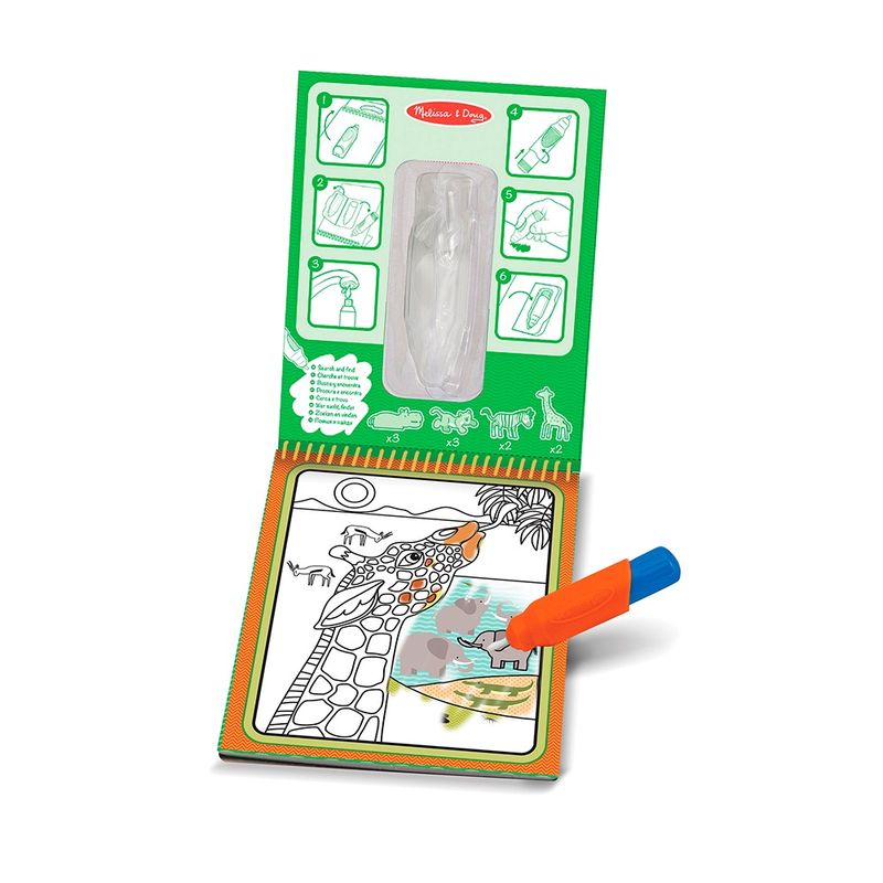 630MD19441 WATER WOW! - REVEAL PAD - SAFARI (8L)