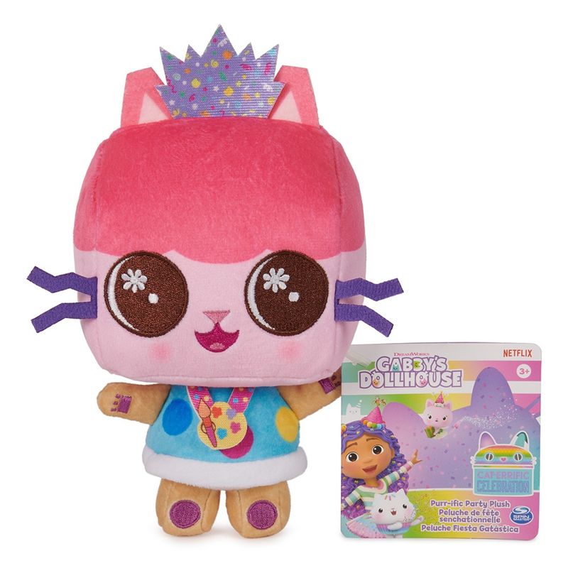8436068213 Gabby&#39;s Dollhouse - Plush Celebration assorted 20144228