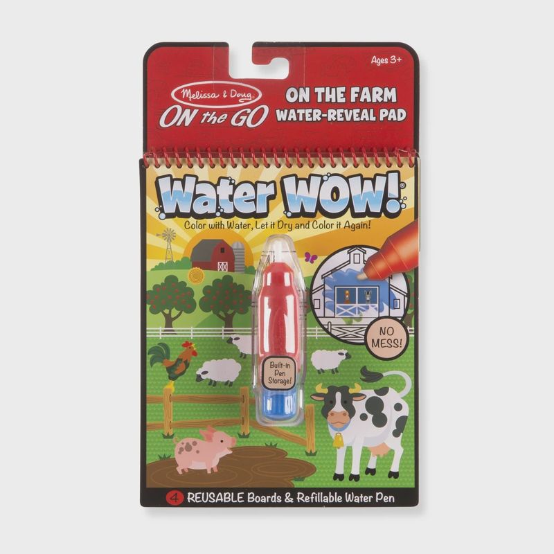 6306073098 Water Wow! - Water Reveal Pad - On the Farm