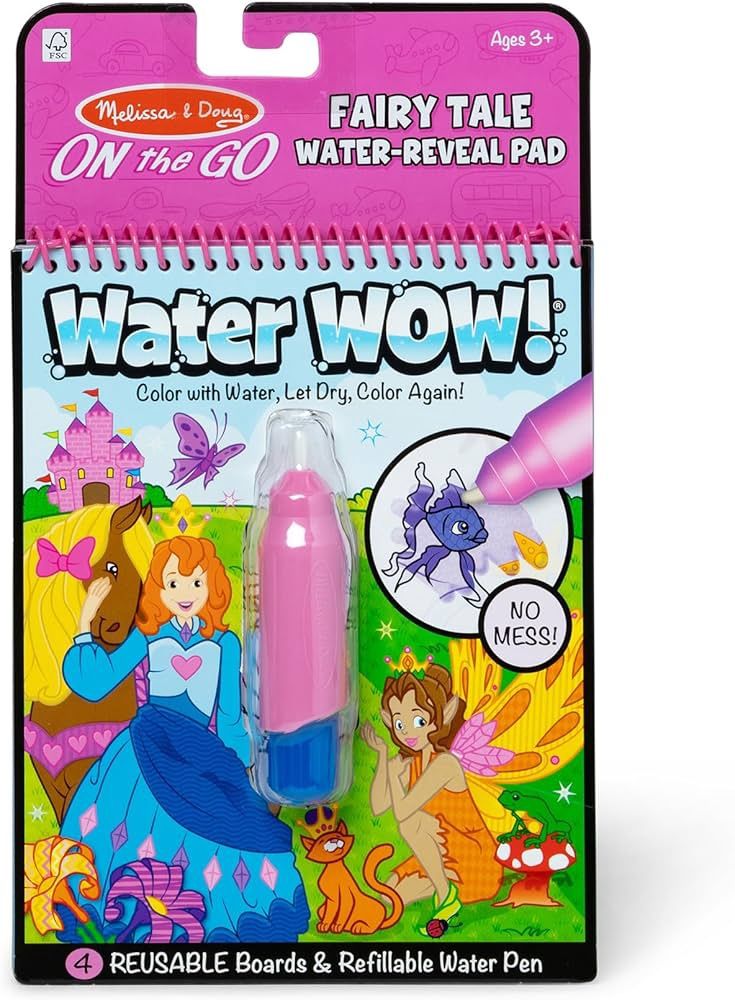 6306073099 Water Wow! - Water Reveal Pad - Fairy tale