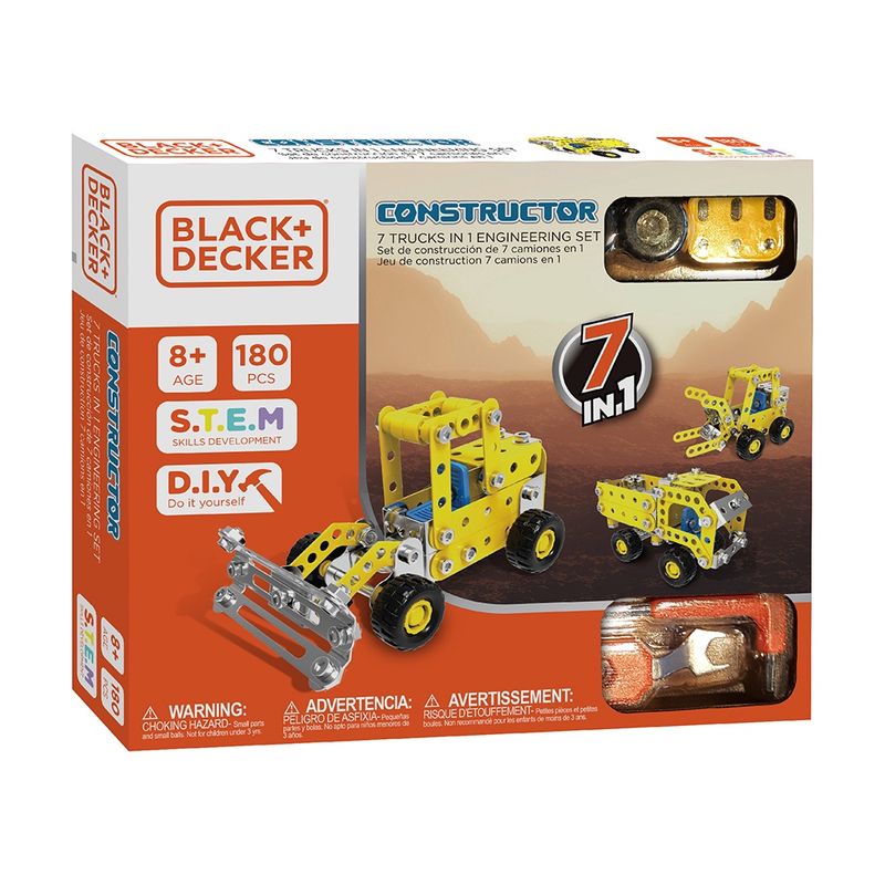 026EK033-BD Constructor - 7 models in 1 Engineering set 180 pieces